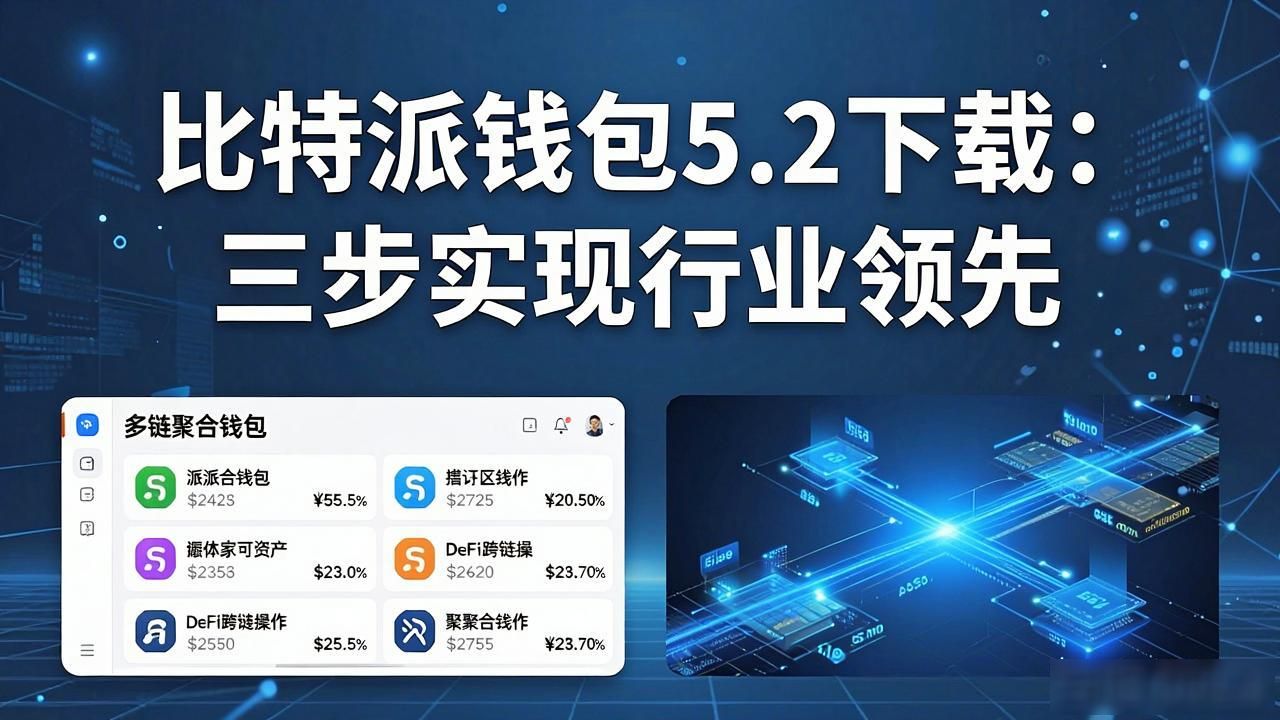 比特派钱包5.2版本下载_如何通过比特派钱包5.2下载获得行业领先?_比特派钱包5.2版本多链聚合功能