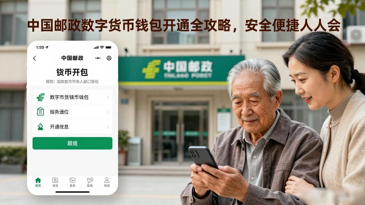 数字人民币邮政网点办理_邮政数字货币钱包开通_中国邮政数字货币钱包