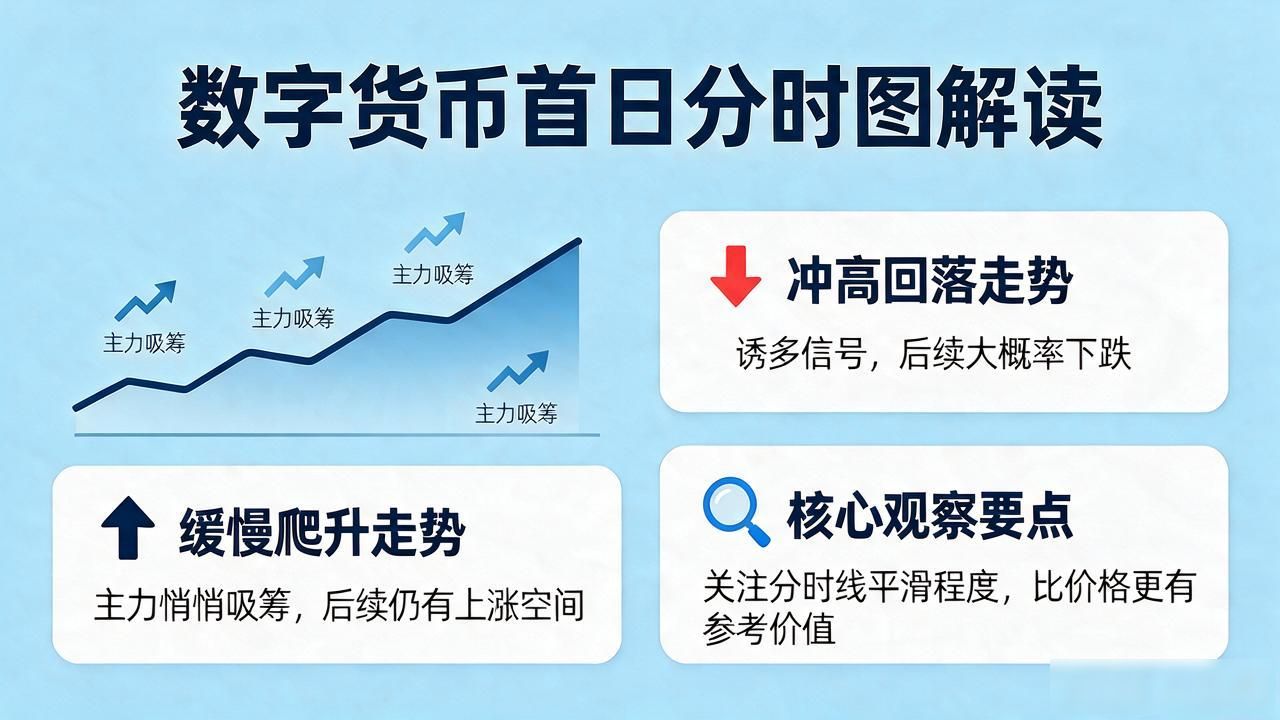 数字货币第一天分时图怎么看？新手必看实操指南